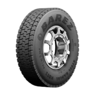 لاستیک سنگین بارز سایز 315/80R22.5 طرح گل HD802